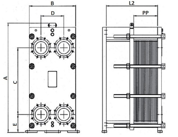 Теплообменник Funke FP 50-25